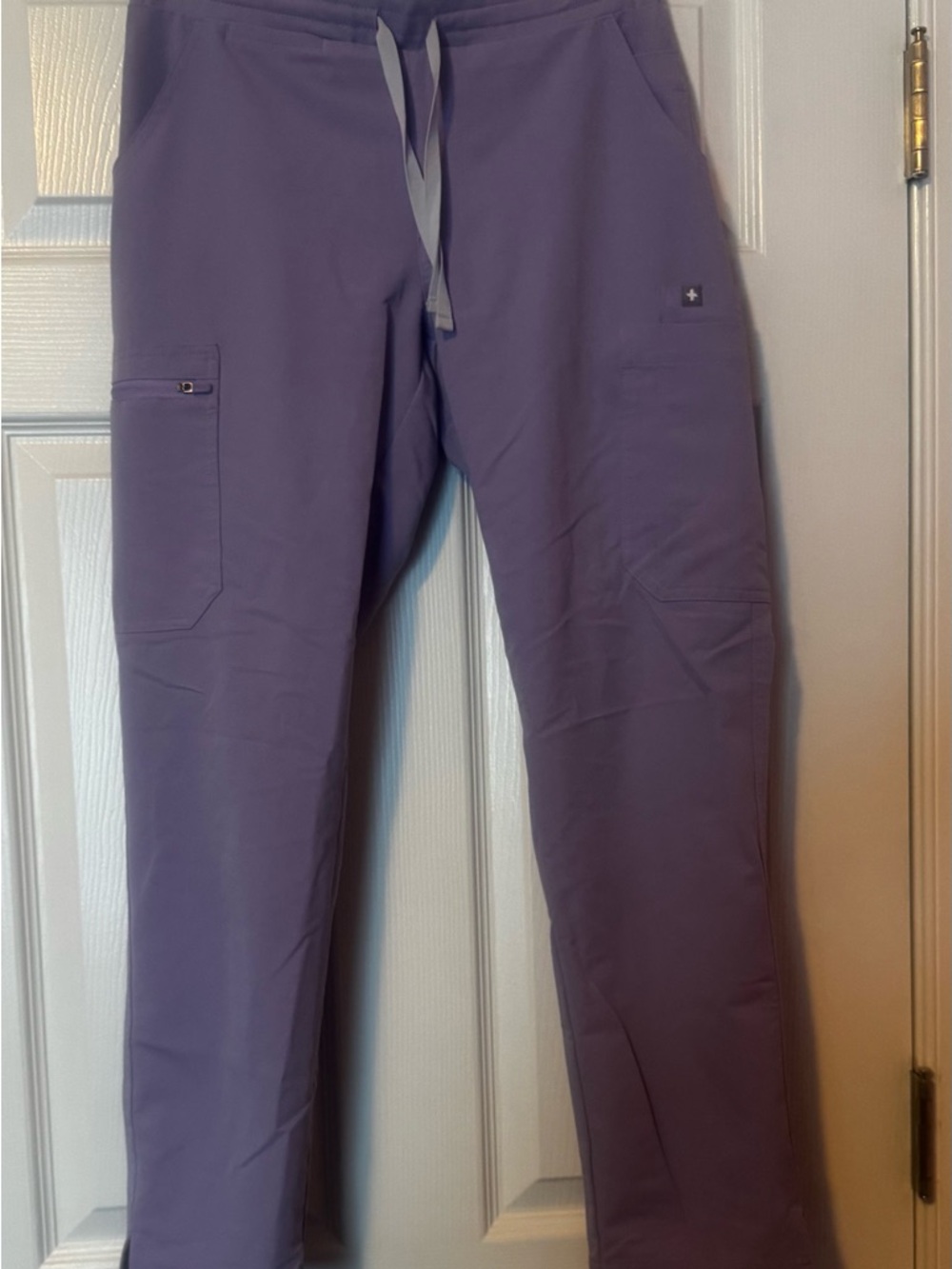 Figs Yola Skinny Pant-Lavender Dew
